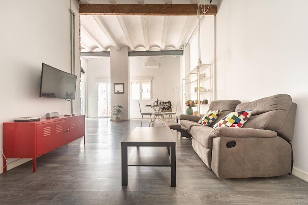 120 Sqm Loft-Style Apartment Beach Royal Marina Valencia Exterior foto