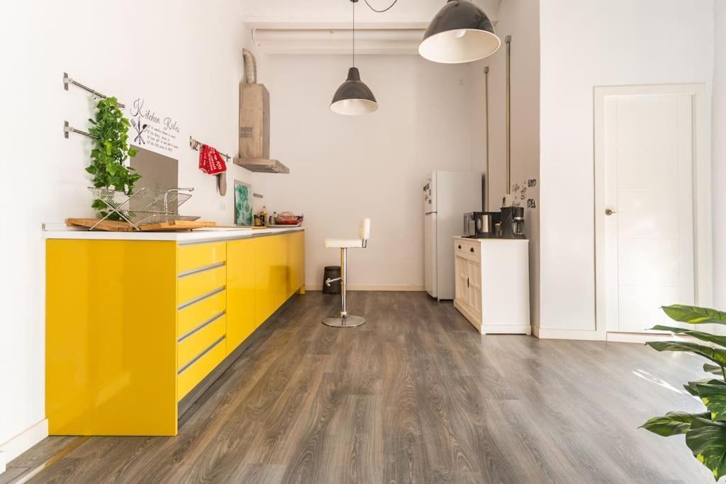 120 Sqm Loft-Style Apartment Beach Royal Marina Valencia Exterior foto