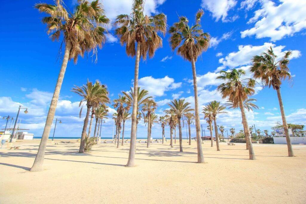 120 Sqm Loft-Style Apartment Beach Royal Marina Valencia Exterior foto